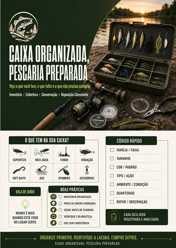 Caixa Organizada, Pescaria Preparada